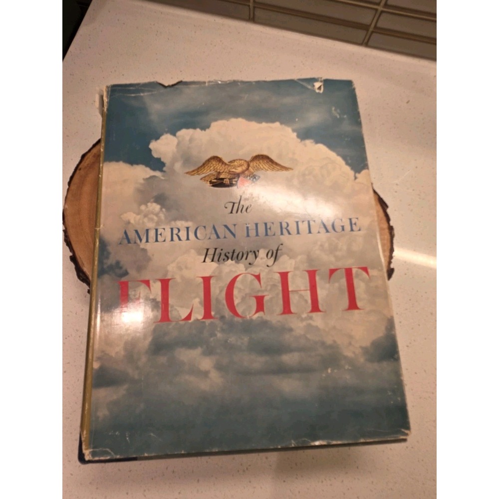The American Heritage History of Flight Interior Book In Great Condition